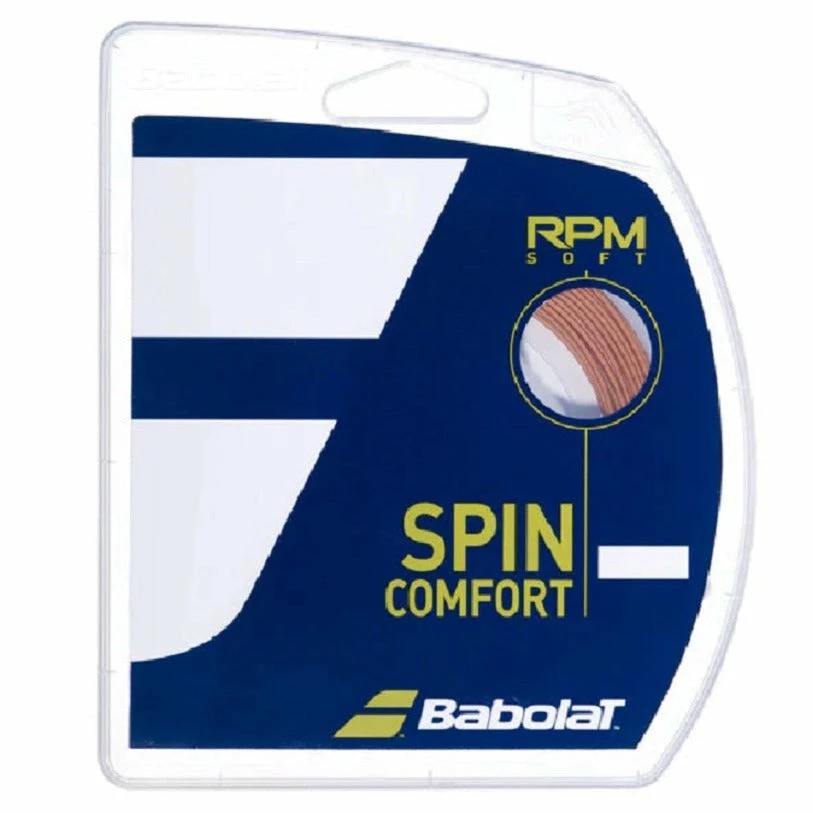 Babolat RPM Soft 16 Tennis String (Orange) 3 Babolat RPM Soft 16 Tennis String (Orange)