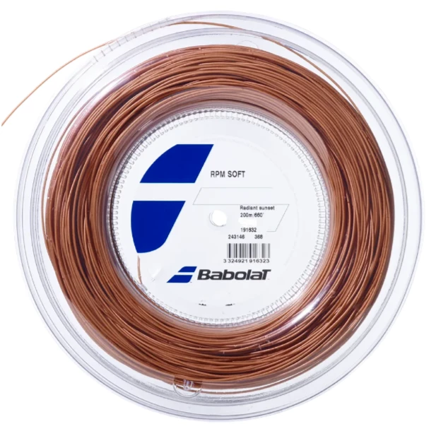 Babolat RPM Soft 16 Tennis String Reel (Orange) 3 Babolat RPM Soft 16 Tennis String Reel (Orange)