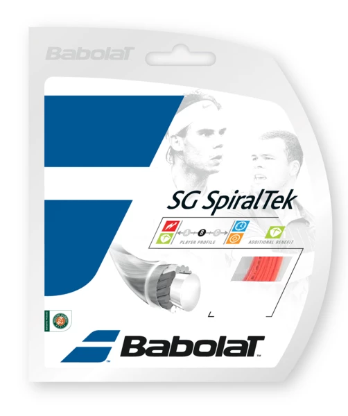 Babolat Spiraltek 16 Tennis String (Red) 3 Babolat Spiraltek 16 Tennis String (Red)