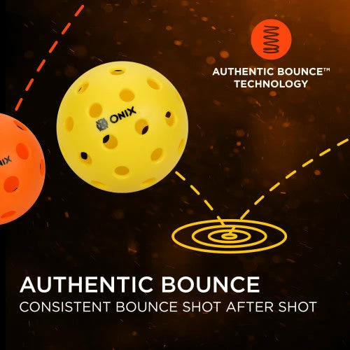 ONIX Pure 2 Outdoor Pickleball Single Ball (Yellow) 4 ONIX Pure 2 Outdoor Pickleball Single Ball (Yellow) - Image 3